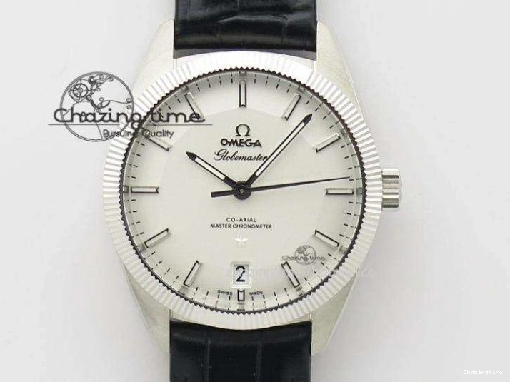 1226 Seamaster 30 1962 date SS TW Best Edition White Dial Silver Markers On Black Leather Strap MIYOTA Fashionable 8021